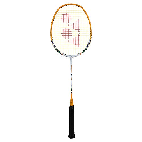 YONEX NANORAY Series Badminton Racket with a Full Cover (Nanoray Light 11i (White/Orange))