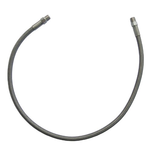 New Paintball Air High Pressure Stainless Steel Braided Hose Line 24 Inch 24"