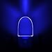 iAVO Nice Blue Glow, 0.5W Plug in Night Lights, Dusk to Dawn Senor, 2 Pieces