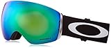 Oakley Flight Deck Snow Goggle, Matte Black, Jade Iridium