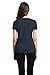 shop4ever Vintage Union Jack British Flag Women's V-Neck T-Shirt United Kingdom Flag Shirts Large Charcoal 0