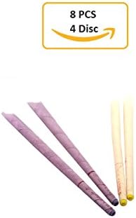 Madame Silvia Beeswax Candling Cones 8 Pack (4 Protective Disc) - Aromatic Fragrance
