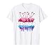 Beautiful Tropical Dancing Pink Flamingos T-Shirt