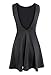 Wink Gal Women A line Backless Round Neck Sleeveless Cocktail Mini Casual Dress