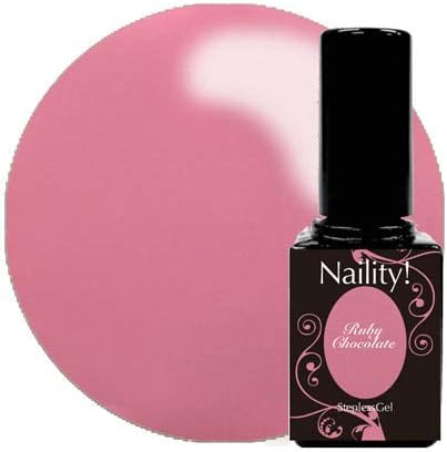 Amazon Co Jp Naility ステップレスジェル 399 ルビーチョコレート 7g ネイリティー Naility ハケ付きボトル ポリッシュタイプ ピンク シアーマット ソークオフ カラージェル Uv Led 対応 国産 ジェルネイル ネイル用品 ビューティー