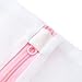 Generic 2Pcs large size laundry sweater lingerie wash mesh bag(White)