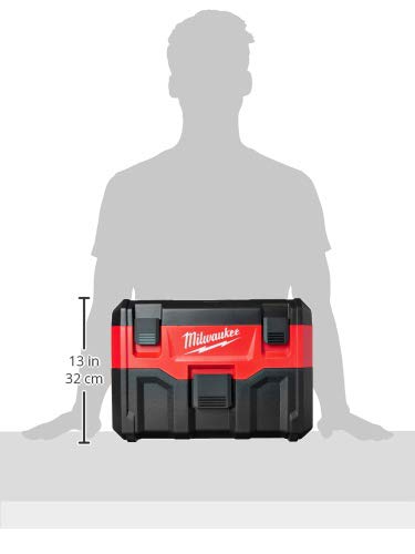 Milwaukee 0880-20 18-Volt Cordless Wet/Dry Vacuum, Red photo 9