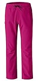 Wantdo Women's Softshell Insulated Pants Ski Fleece Wear Windproof Overalls