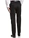 Haggar Men's Work To Weekend Hidden Expandable Waist No Iron Plain Front Pant,Black,34x30