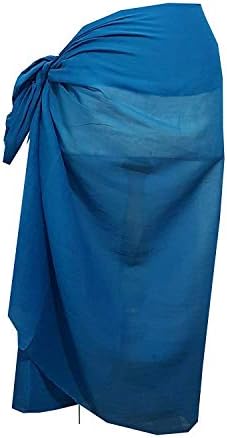 MSZSA100% Cotton Extra Large Plus Size 200 x 110cm Sarong Beach Pareo Dress Wrap Swimwear Cover