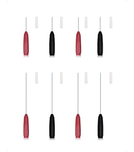 Cleqee P1920 Automotive Back Probes Kit 4mm Banana Plug To Alligator Clip Multimeter Test Leads Non-Destrutive Piercing Needles - 1420 - View #6