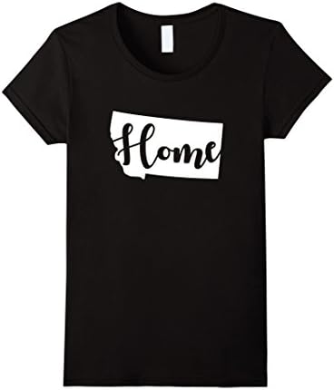 Womens Montana Home T-Shirts Men Women And Kids Styles Medium Black