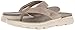 Skechers Performance Women's On The Go 400 Essence Flip Flop, Taupe, 11 M US