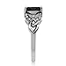 1.4ct. Natural Garnet 925 Sterling Silver Celtic Knot Solitaire Ring