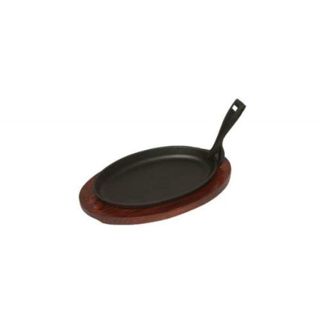Genware NEV-737-25 Platter, Sizzler And Trivet, 9.75"
