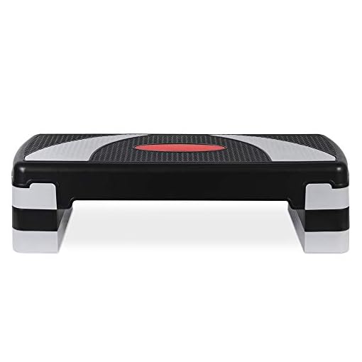 Best Choice Products 30in Height-Adjustable Aerobic Step Platform Exercise Stepper, 1 Piece w/ 3 Height Levels, Non-Slip… - Image 3