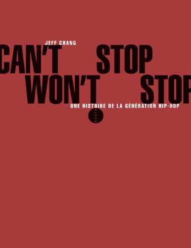 Can't stop won't stop