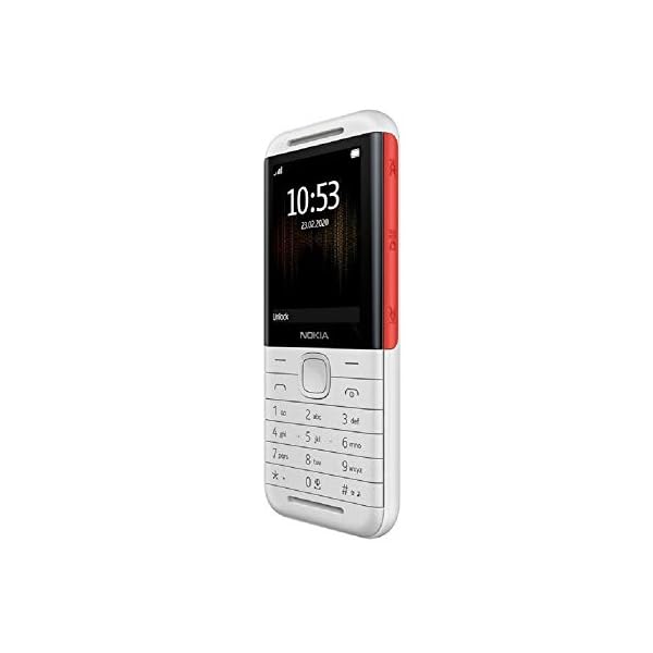 Nokia-5310-24-Inch-8-MB-UK-SIM-Free-2G-Feature-Phone-Dual-Sim-WhiteRed Nokia 5310 2.4 Inch 8 MB UK SIM-Free 2G Feature Phone (Dual Sim) - White/Red