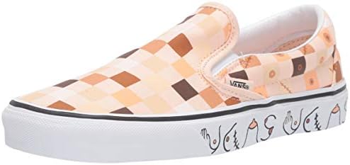 nude vans slip on