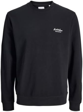 Jjearchive Graphic Sweat Crew Neck Noos, Nero, M