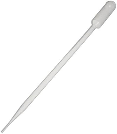 262-1S Polyethylene 6.0mL Extra Long 9" Transfer Pipette, with Bulb Draw of 2.3mL, Sterile, Individually Wrapped (Pack of 400)