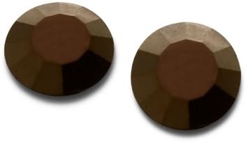 2mm JET NUT 1440pcs Vintage Swarovski Rhinestone Hofix Flatback #2012 SS6, SW-2012HF