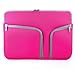 iPad Pro Sleeve, GMYLE(R) Sleeve Traveler for Apple iPad Pro 12.9 inch - Hot Pink Neoprene Soft Zipper Case Pouch Sleeve Bag Cover