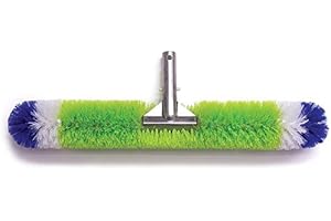 BLUE TORRENT PUMPS Blue Torrent Swimming Pool Brush, 360-Degree Bristles for Pools, Reinforced Design, 24"
