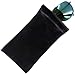 MyEyeglassCase Soft Sunglasses Case Squeeze Top | Extra Large Eyeglass case with Cloth | Microfiber Tie dye Print Glasses Holder Pouch| Passport Holder Pouch | Earbud and Phone Charger (CT8 TD Black)