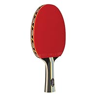 STIGA Tournament-Quality Titan Table Tennis Racket with Crystal Technology to Harden Blade for Increased Speed, 2mm Sponge and Concave Italian Composite Handle