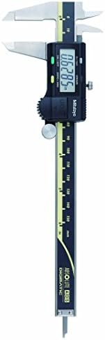 Mitutoyo 500-196-30 Advanced Onsite Sensor (AOS) Absolute Scale Digital Caliper, 0 to 6"/0 to 150mm Measuring Range, 0.0005"/0.01mm Resolution, 6 inch