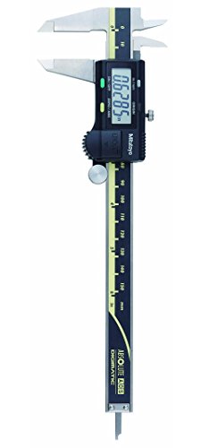Mitutoyo 500-196-30 Advanced Onsite Sensor (AOS) Absolute Scale Digital Caliper, 0 to 6"/0 to 150mm Measuring Range, 0.0005"/0.01mm Resolution, 6 inch