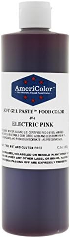 Americolor Food Color Electric Pink 13.5 Oz by AmeriColor