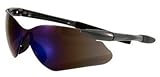 Jackson 3013540 KC 20471 Nemesis Safety Glasses Gun Metal Frame Blue Mirror Lens, 1 Pair