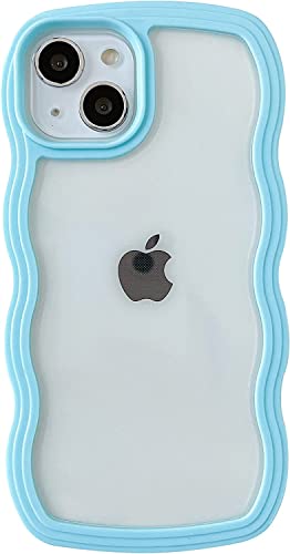 Caseative for iPhone 14 Case,Cute Curly Wave Frame Shape... en promo sur Amazon