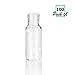 Biomed Scientific Autosampler Vials,2mL Clear Sample Vials with Write-on Spot and Graduations,Screw top 9-425 Thread Finish,12mm ID x 32mm L(Pack of 100)