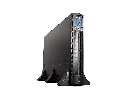 Green Cell PRO UPS USV Rack Mount Continuous Power Supply 3000VA (2700W) with Surge Protector 230V Online 6X IEC320 USB RS232