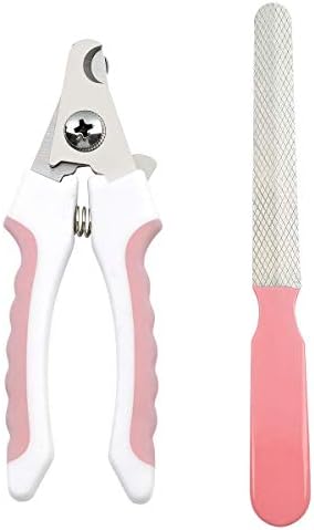 犬猫用爪切り Ume818 2点セット ペット用爪切り ネコ 猫 やすり 爪きり 爪磨き ネイルトリマー カットしやすい爪切り