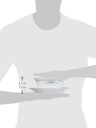 Noritake Sweet Leilani Gravy Boat with Stand