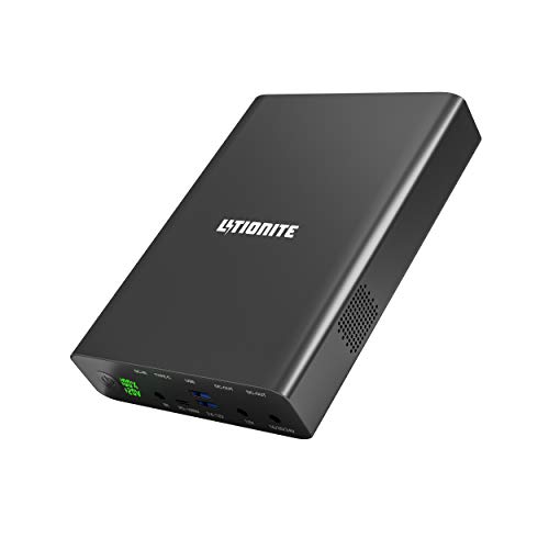 LITIONITE Venom 120W / 64.000mAh Powerbank Draagbare Externe Batterij met LED-display - 2x DC (12-24V) - 2x USB - 1x PD… - Afbeelding 4