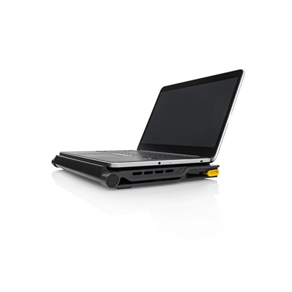 Targus-Chill-Mat-Cooling-Pad-Lightweight-and-Easy-to-Carry-with-4-Port-USB-20-Hub-Black-AWE81EU Targus 17" Dual Fan Laptop Chill Mat Plus, Ergonomic Cooling Pad, Heat Protection, 4-Port USB Hub Laptop Fan, (AWE81EU)