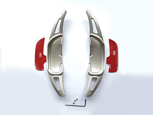 Pinalloy Alloy Steering Paddle Shifter Extension For AMG A45 CLA45 GLA45 C63 S63 2015-up (Silver)