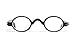 Calabria R314/R501S Vintage Retro Metal Reading Glasses +2.25 Black Men Women Designer Professor Round Single Power Readers
