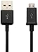 Samsung 5 Feet, Micro USB Charging Data Cable, Retail Packaging - Black, 2 Pack