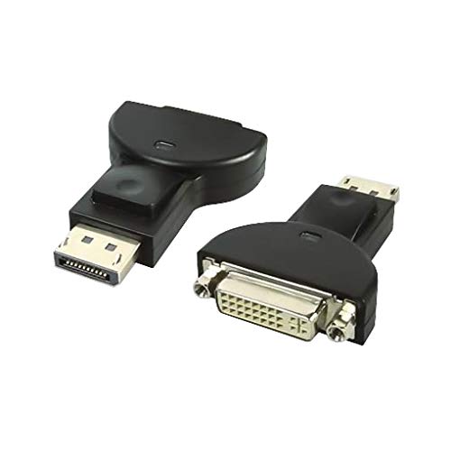 PremiumCord Display Port to DVI Adapter, Video Full HD 1080p 60Hz, DisplayPort Male to DVI Female, Black