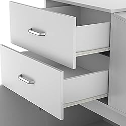 Paddie Salon Trolley Cart with Wheels, 2 Drawer