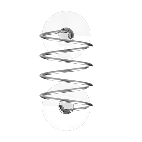 qiaotlb Palm Brush Holder with Soap Dispenser