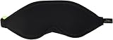 Bucky Unisex, Comfortable, Ultra Light Weight, Travel, Blindfold Blockout Eye Shade with Earplugs - Black