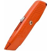 Stanley Consumer Tools 10-189C Utility Knife, Self-Retracting - Quantity 6