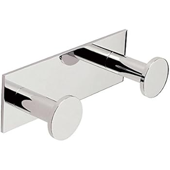Ginger 2810D/PC Surface Doubl Robe Hook, Double Robe Hook, Chrome